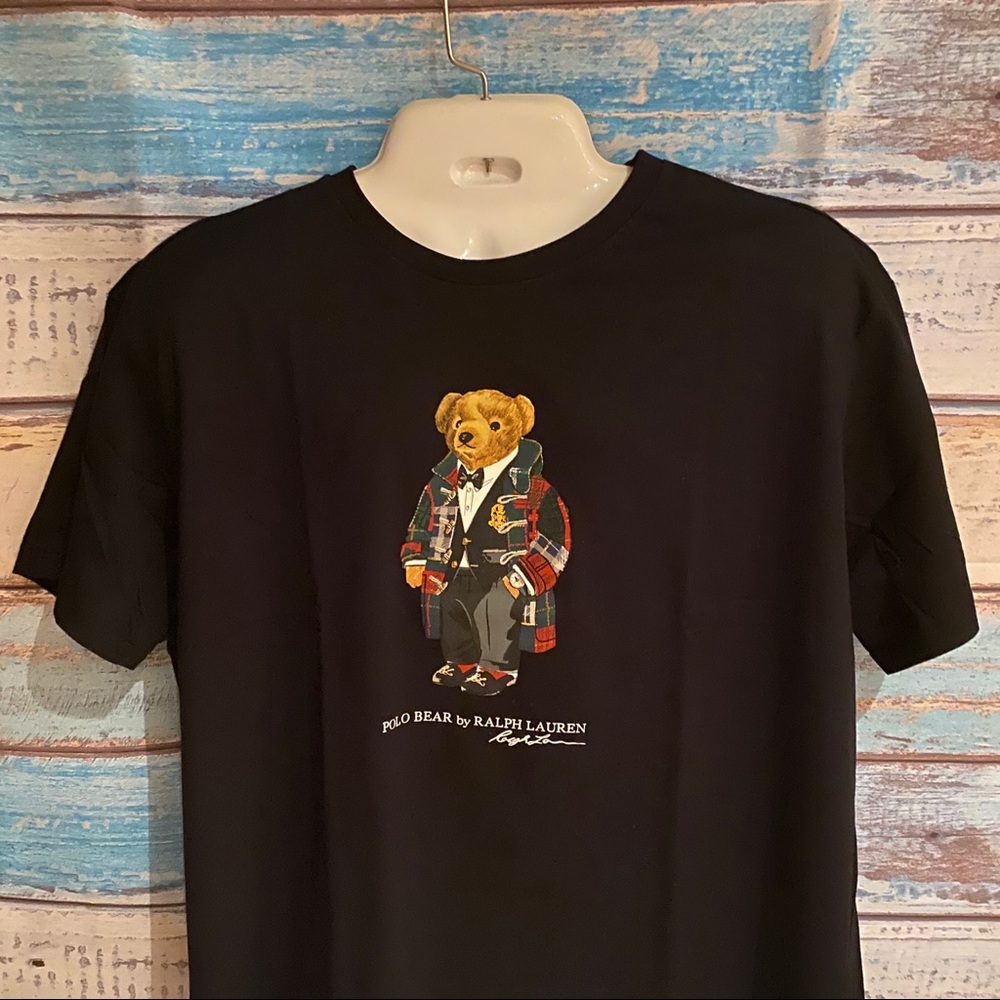 POLO Ralph Lauren 2023 Holiday Bear S/S T-Shirt Sz L - Picture 3 of 14
